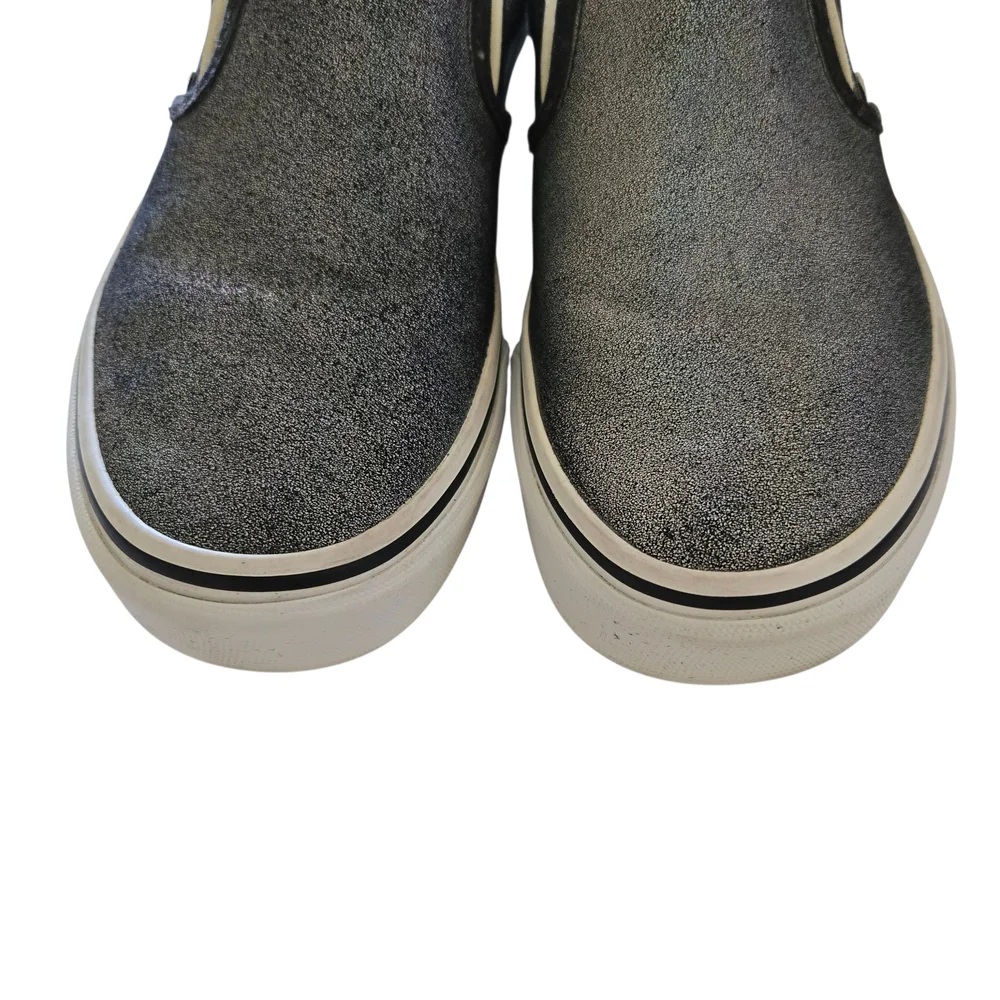 Vans Womens Black‎ Slip-On Shoes - Picture 4 of 13